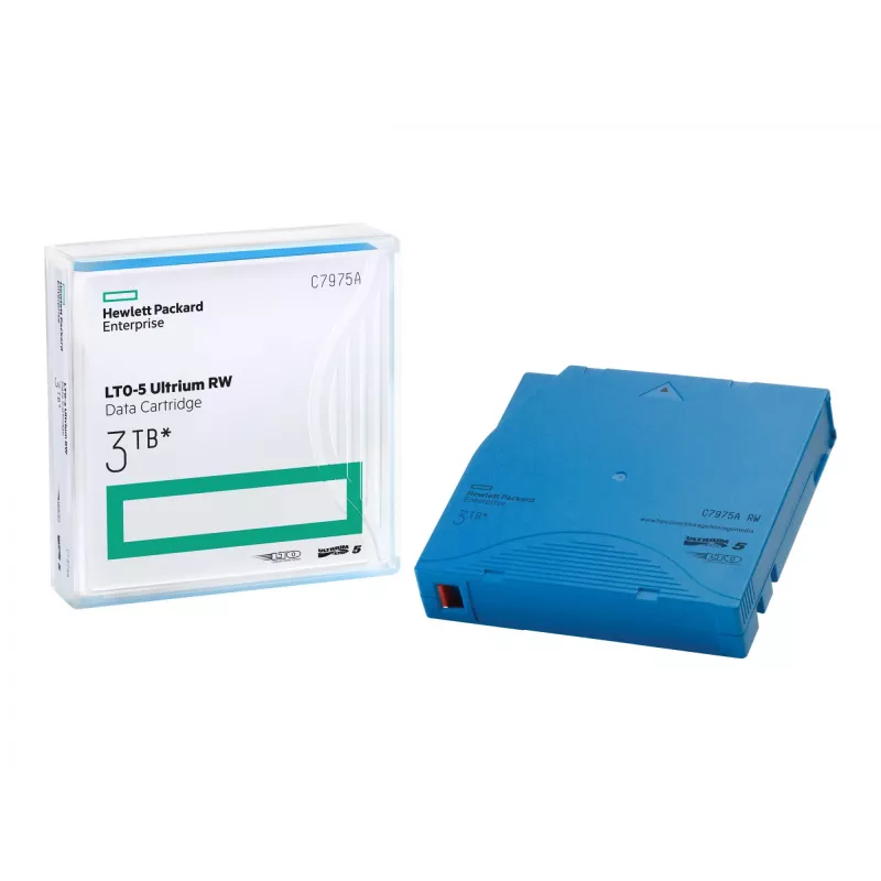 HPE C7975A cartucho de dados LTO-5 Ultrium RW, 1,5 TB / 3 TB