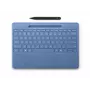 Teclado para Microsoft Surface 8YU-00027 — layout QWERTZ alemão, Bluetooth, touchpad, azul