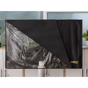 Python TV-C0158 Capa para TV resistente às intempéries, 140x89 cm, para TV de 58-60 polegadas