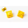 Conjunto de interruptores mecânicos de teclado Keychron Gateron Cap V2 amarelo dourado G32 — 110 interruptores