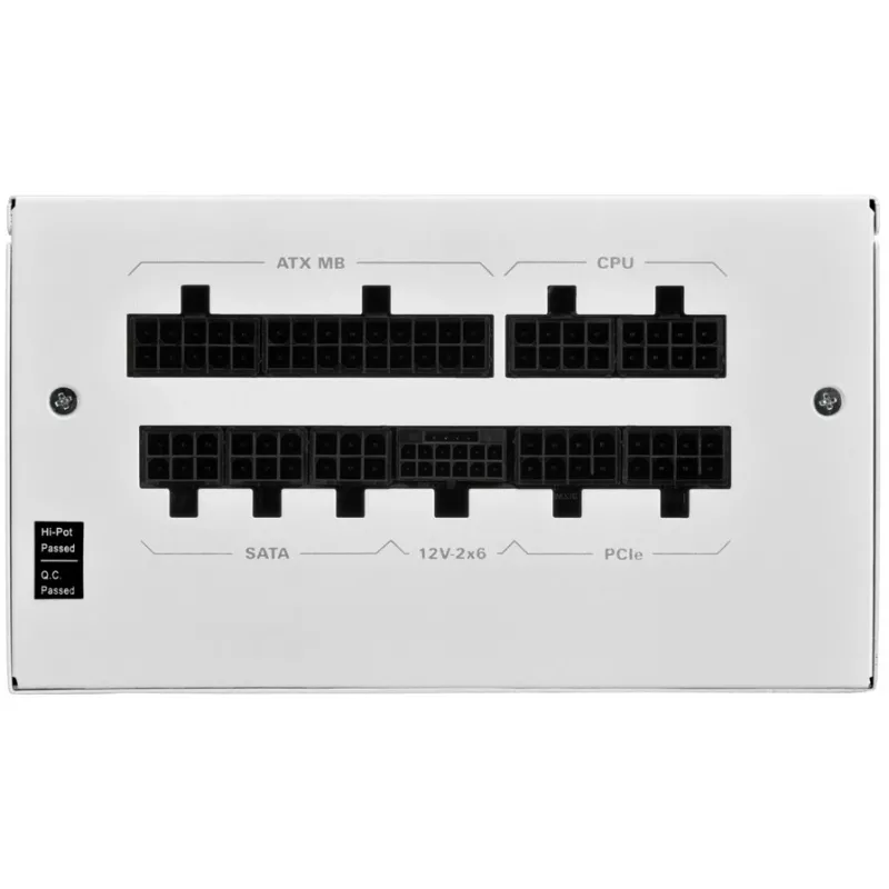 Fonte de alimentação Sharkoon Rebel P20 850 W 24-Pin ATX ATX Branco