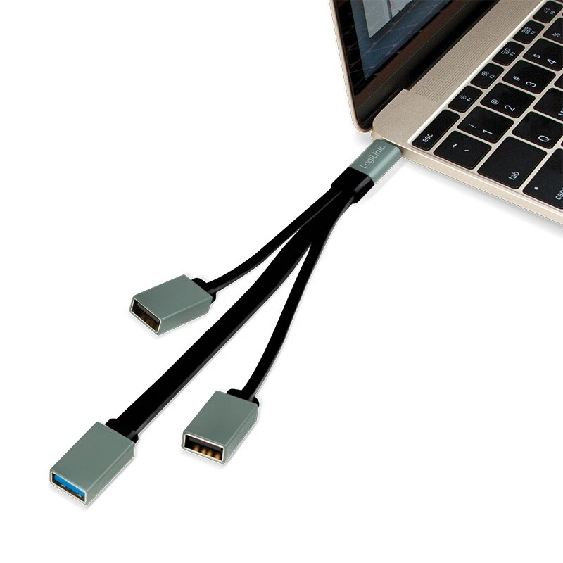 Hub USB-C 3.1 3 portas