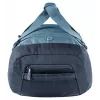 Mala de viagem DEUTER Duffel 35 atlantic-ink — capacidade 35 L, fundo impermeável, pegas de transporte