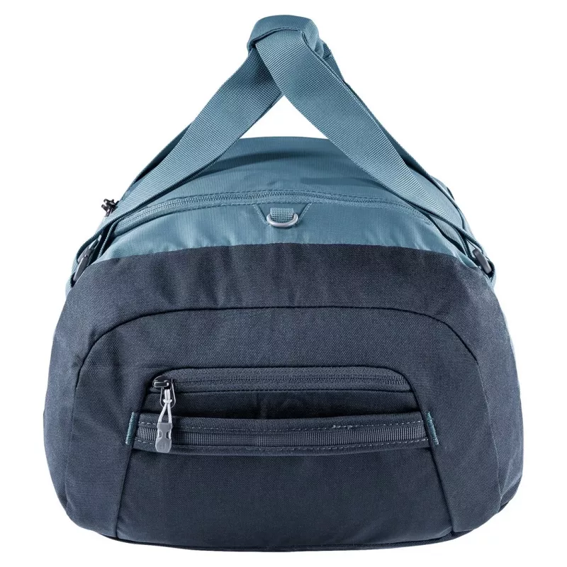 Mala de viagem DEUTER Duffel 35 atlantic-ink — capacidade 35 L, fundo impermeável, pegas de transporte
