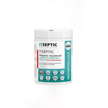 Panos de desinfeção húmida e5 ITSEPTIC e5 para equipamentos elétricos, branco, 150 unid.