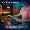 Teclado mecânico gaming com fios Logitech G915 X preto com iluminação RGB