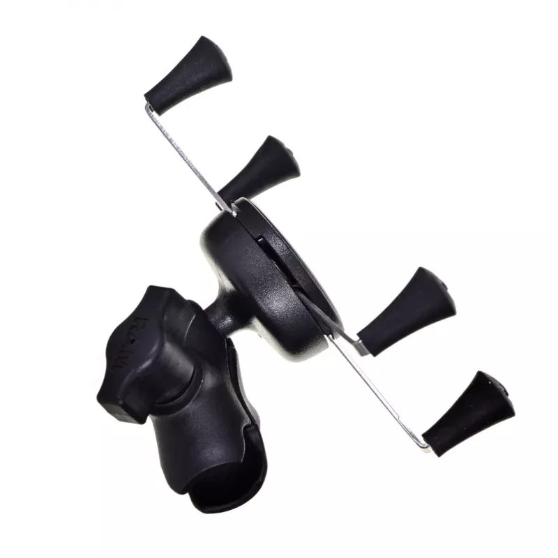 Suporte para telemóvel RAM Mounts X-Grip grande com base para coluna de direção de motociclo