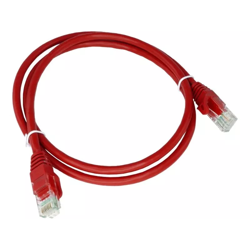 Cabo de rede Alantec KKU5CZA1 vermelho 0,25 m Cat5e U/UTP (UTP)