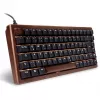 Teclado Sharkoon 100068081 Home USB QWERTZ alemão preto madeira 75%