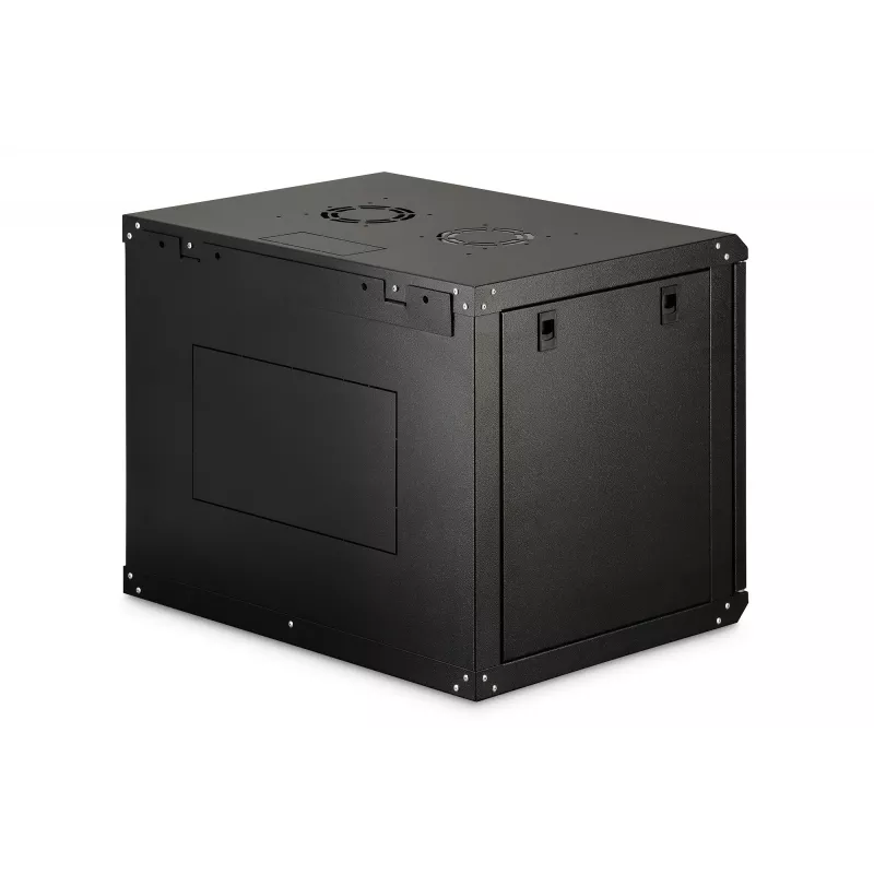 Armário de rack para montagem na parede DIGITUS Dynamic-N 9U, 600x450 mm (LxP), IP20, fechadura com chave, desmontado