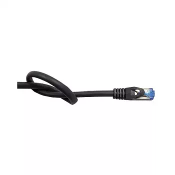 Cabo de rede Cat.6A SmartFLEX HF Good Connections preto 0,25m