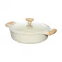 Panela rasa D28cm 4,1L/bege
