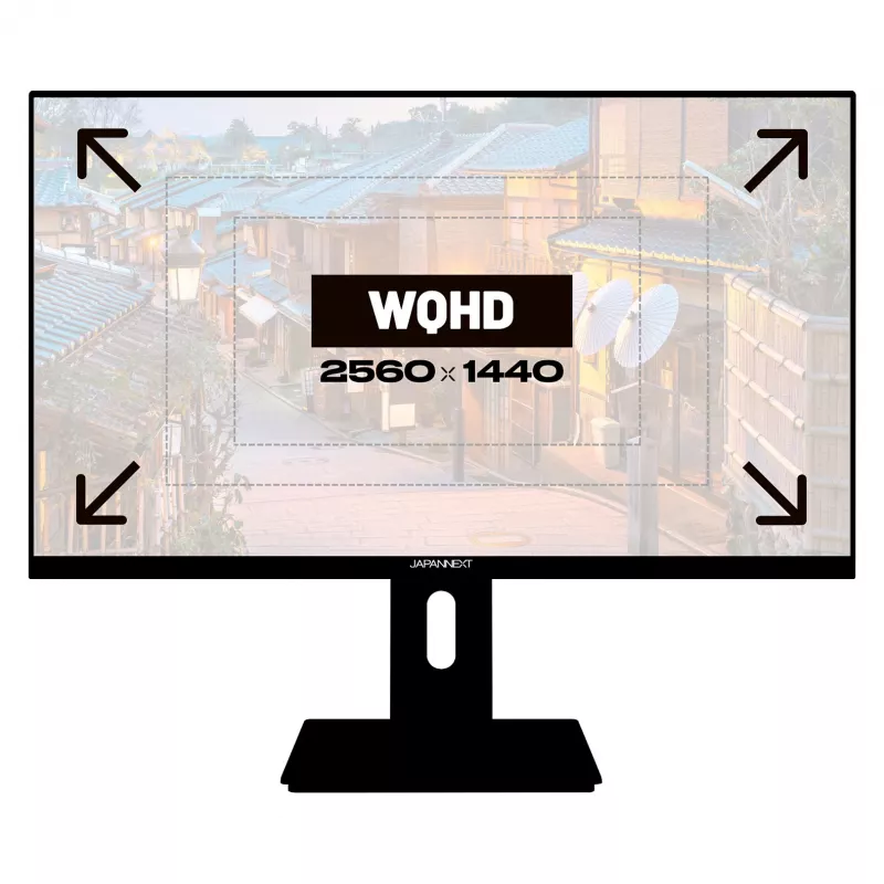 JAPANNEXT JN-27IPS4FLWQHDR-HSP 16:9 HDMI/DP WQHD - ecrã plano (TFT/LCD)