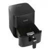 Fritadeira de ar quente Lovio LVAF001BK 5 l preta — fritadeira de ar quente compacta, capacidade de 5 litros