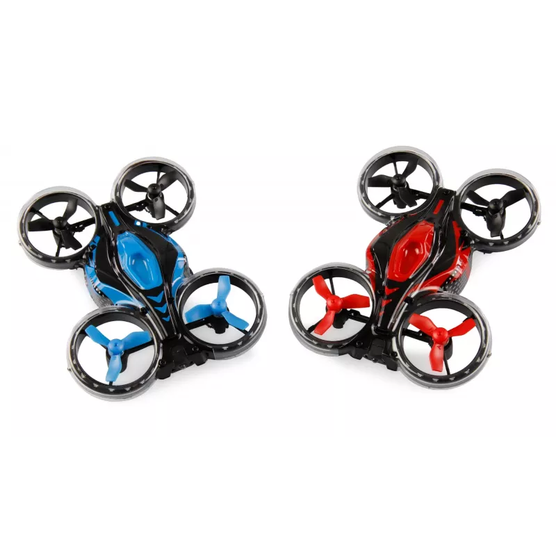 Amewi FightStar Battle Bundle drone vermelho e azul — modelo 25344, para utilização interior/exterior, adequado para crianças a partir de 8 anos