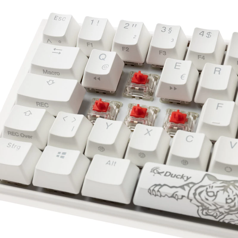 Teclado Ducky One 3 Classic Pure White SF USB Alemão Branco (DKON2167ST-RDEPDPWWWSC1)
