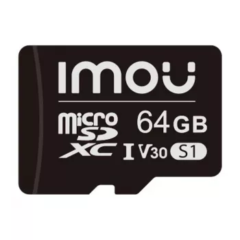 Cartão de memória MicroSD IMOU ST2-64-S1 64 GB, Class 10, leitura 95 MB/s, escrita 35 MB/s, U3 V30