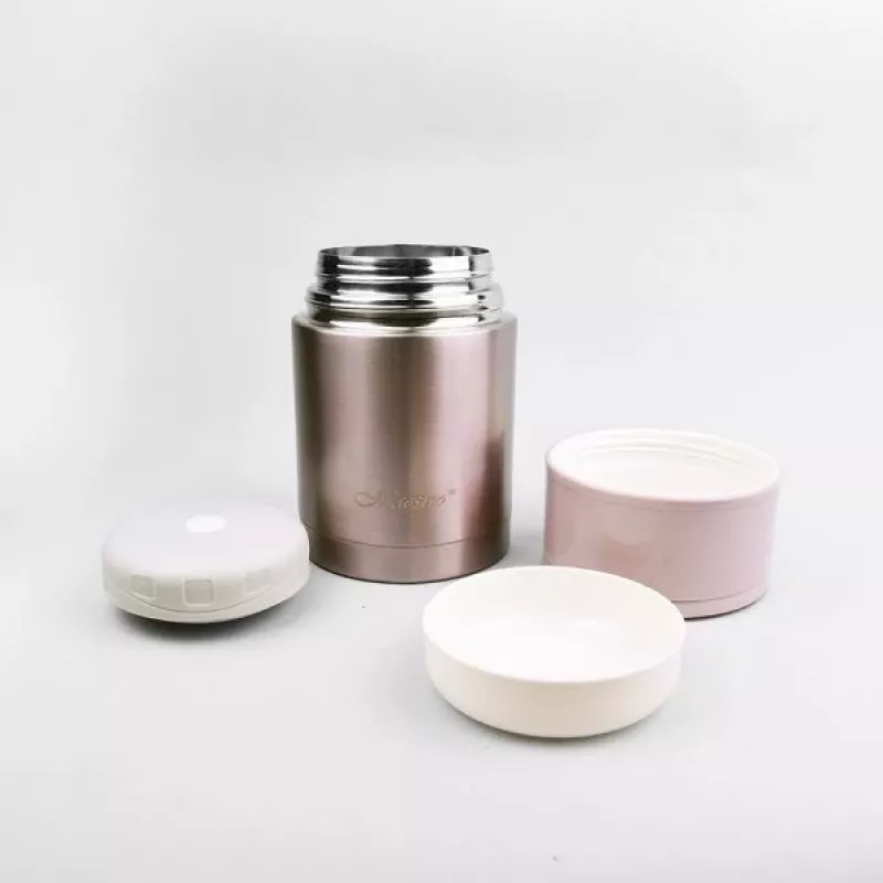 Garrafa térmica para alimentos Maestro MR-1636-80 800 ml, rosa
