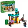 Conjunto de construção LEGO Patrulha do deserto dos Illager 21267 – conjunto de brincar Minecraft, 105 peças, 4 minifiguras, 80×60×110 mm