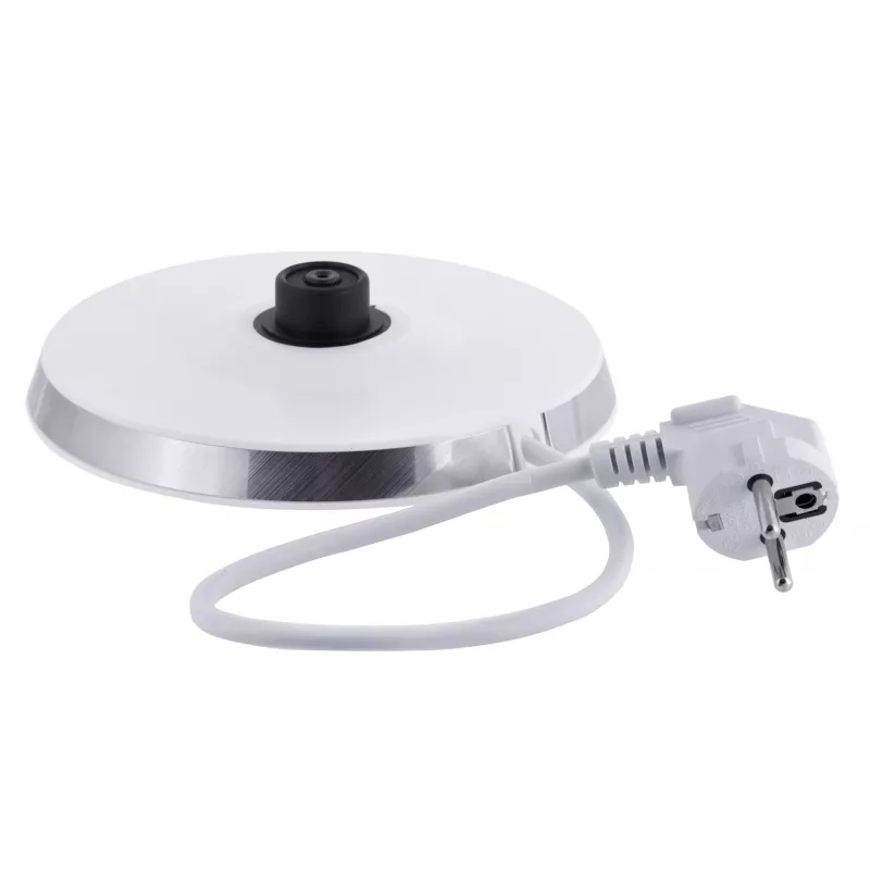 Chaleira elétrica Maestro MR-073 1,5 l 1500 W branca, controlo por alavanca, indicador de nível de água
