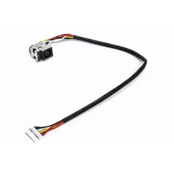 conector fêmea de alimentação com cabo, HP série DV6