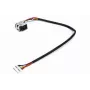 conector fêmea de alimentação com cabo, HP série DV6