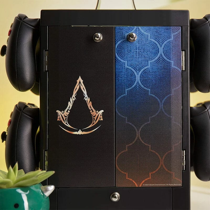 Numskull Games Official Assassin's Creed - Mirage Gaming Locker, suporte para jogos, Xbox, preto, com fios, 1 unid.