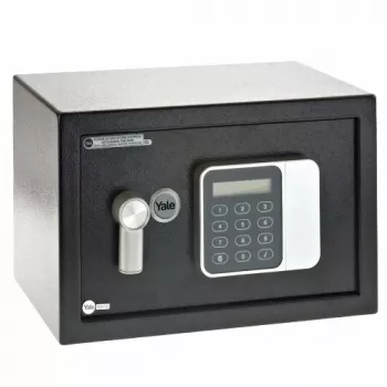 Cofre autónomo Yale YSG/200/DB2 — aço, fechadura de combinação, 8,6 L, 310×200×200 mm, preto