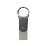 Pen drive Silicon Power 16 GB USB Type-A / USB Type-C, USB 3.2 Gen 1, titânio, caixa de zinco