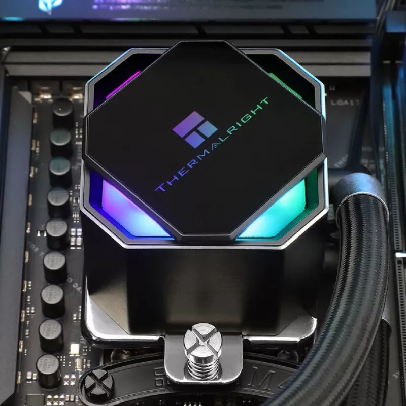 Ventoinha de processador Thermalright Frozen Prism 360 PRETO 12 cm