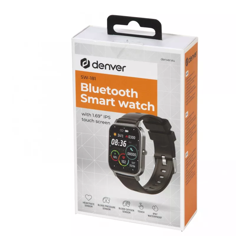 Smartwatch Denver SW-181Preto preto