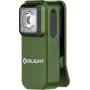 Lanterna de clip LED olight OCLIP verde com duas fontes de luz, multifunções (modelo 12972)