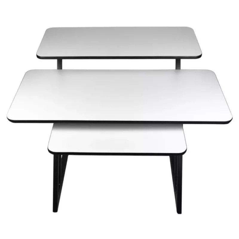 SD3 - secretária de estúdio posto de trabalho tampo prateleira para equipamento de áudio prateleira retrátil para teclado 91,4 cm