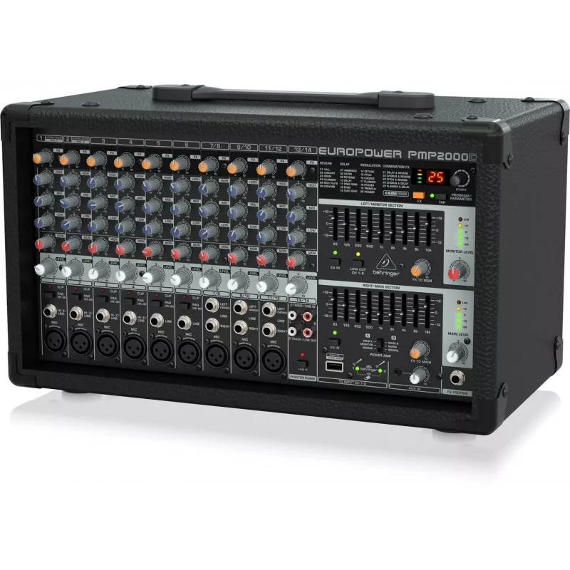Behringer PMP2000D mesa de mistura amplificada