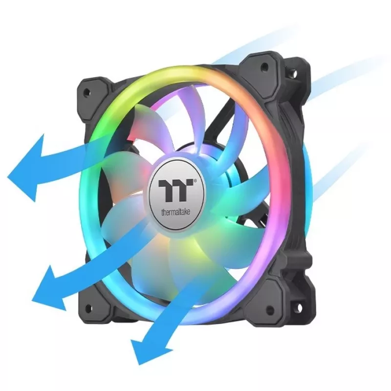 Ventoinha Thermaltake SWAFAN 14 RGB, 14 cm, preto, 500–2000 RPM