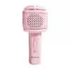 Microfone Denver KMS-30 rosa microfone com altifalante BT para karaoke