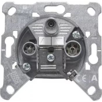 Triax GDM 10 - saída - ficha F, conector IEC X 2 (306272)