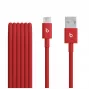 Apple Beats Cabo tecido USB-A para USB-C (1,5 m) - Rapid Red (MFEJ4ZM/A)