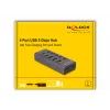 Hub USB Delock 64248 5 Gbit/s 2 x Type-A 2 x Type-C 1 porta de carregamento rápido