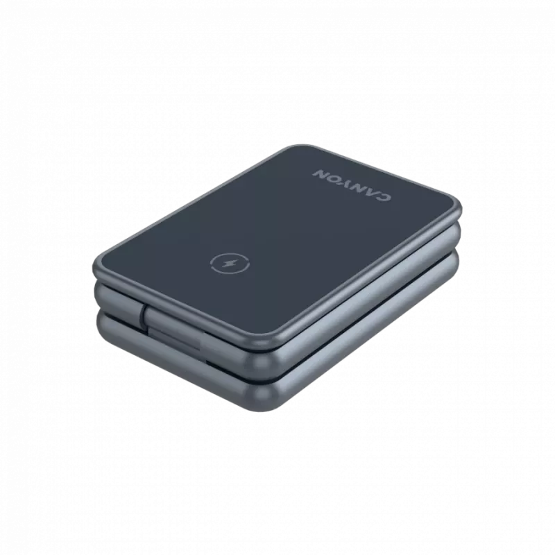 Carregador sem fios dobrável CANYON OnCharge 309 15W 3em1 metal
