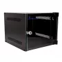 EXTRALINK LITE 4U 10 280X310 Armário de rack de parede preto