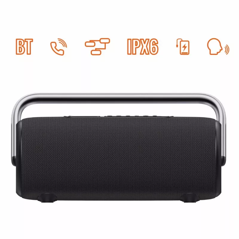 Altifalante portátil Manta SPK530-BK, preto