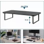 Gembird MS-TABLE-03 suporte de monitor / base secretária preto
