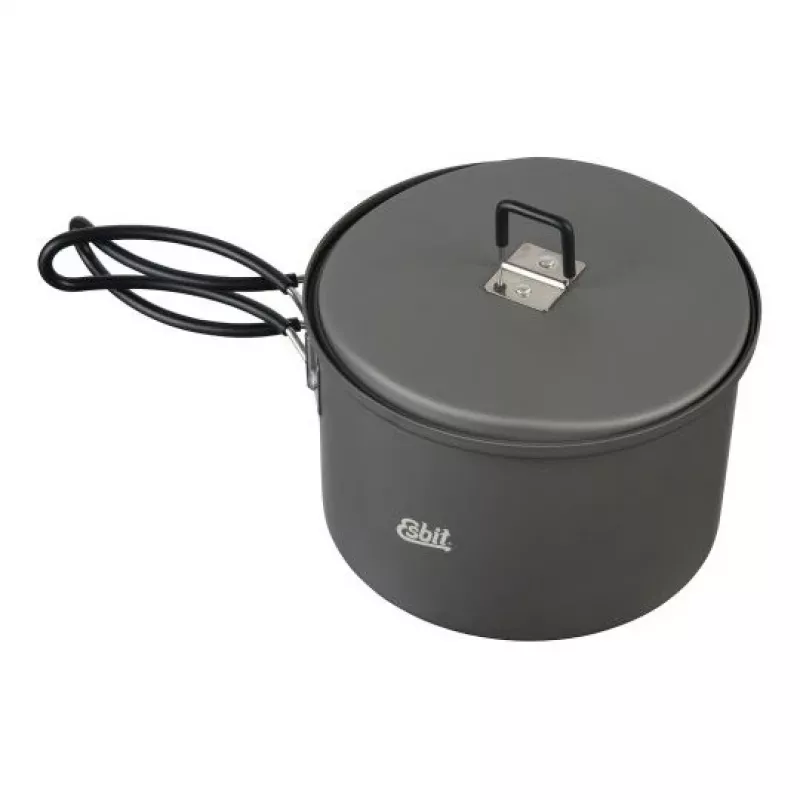 ESBIT PT1600HA panela de campismo 1,6 L alumínio, preto