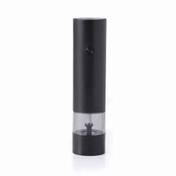 Moinho de sal PROMIS MP34, mecanismo de cerâmica, moagem regulável, 180 mm, preto, USB