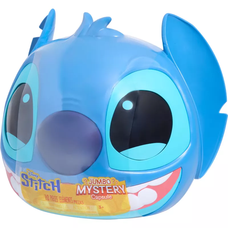 Disney Stitch Jumbo Mystery Capsule, figura de brincar