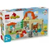 Brinquedo de construção LEGO DUPLO Quinta Cuidados com os Animais Conjunto 10416 — 74 peças, 2 minifiguras, idade 2+