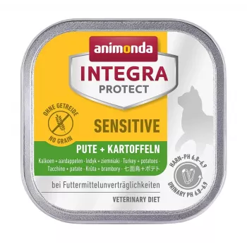 ANIMONDA Integra Protect Peru com batatas - Alimento húmido para gatos - 100g