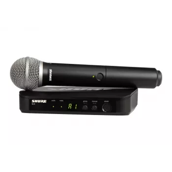 Shure BLX24E/PG58-H8E - sistema de voz sem fios com microfone PG58