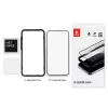 Película de proteção de ecrã em vidro temperado Crong 9H Full Glue para iPhone 16/15